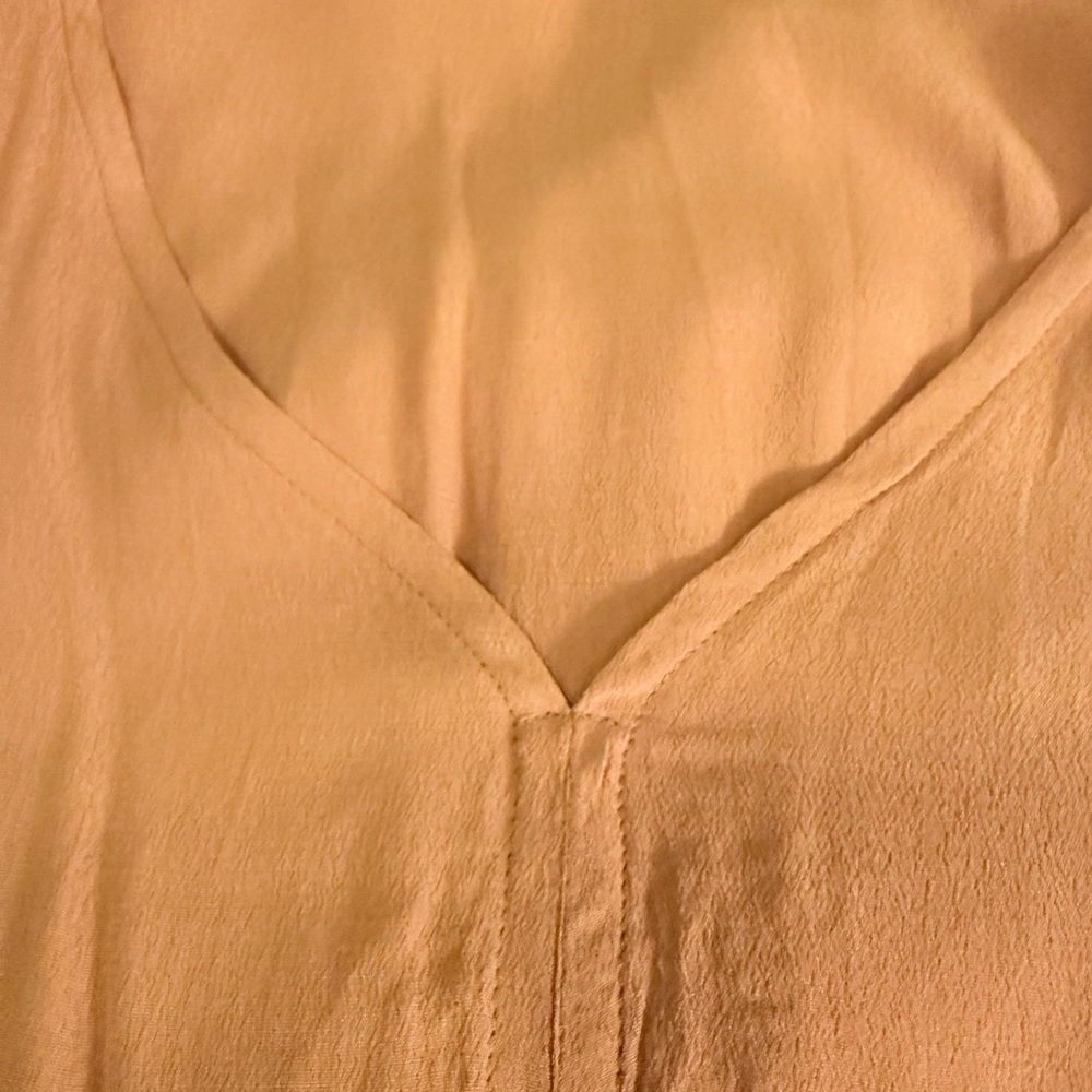 Bootlegger V-Neck Mustard Yellow Long Dress XXL